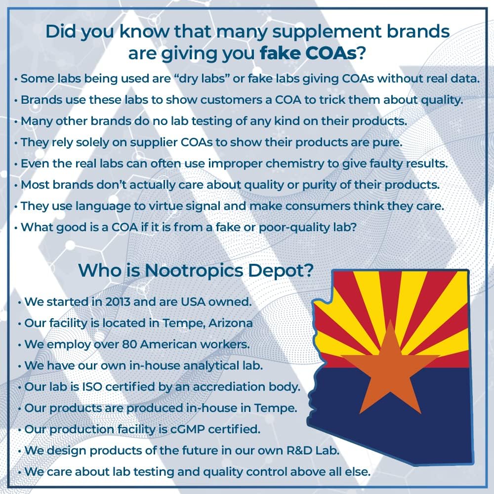 Micronized Pregnenolone Quick Dissolve Tablets | 5mg | Enhance Mood, Cognition, & Hormone Balance | 120 Count by Nootropics Depot - BoostGo Australia