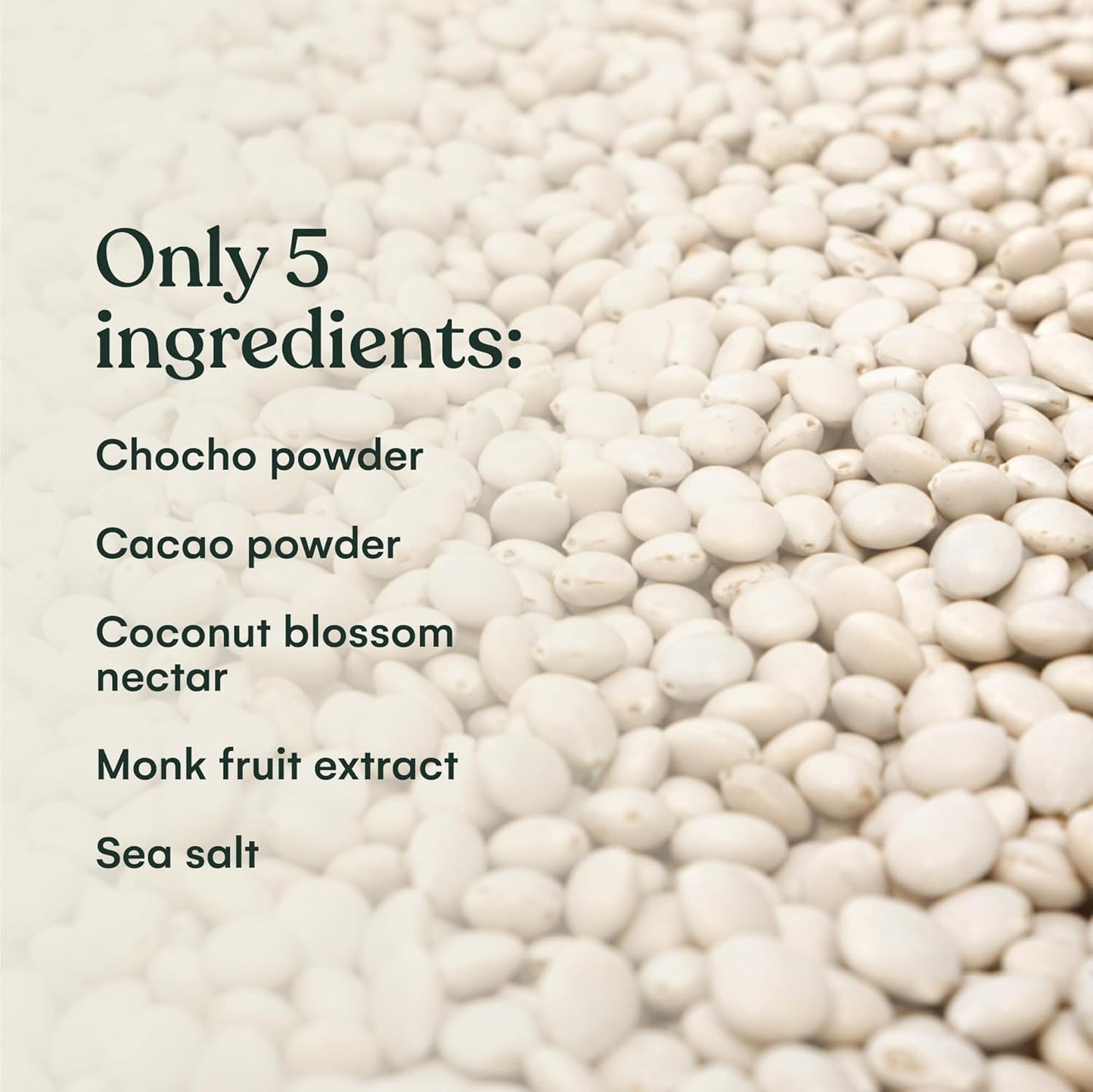 Mikuna Cacao Vegan Protein Powder - Plant Based Chocho Superfood Protein with Vitamins & Minerals - Dairy Free, Gluten Free, Keto Friendly