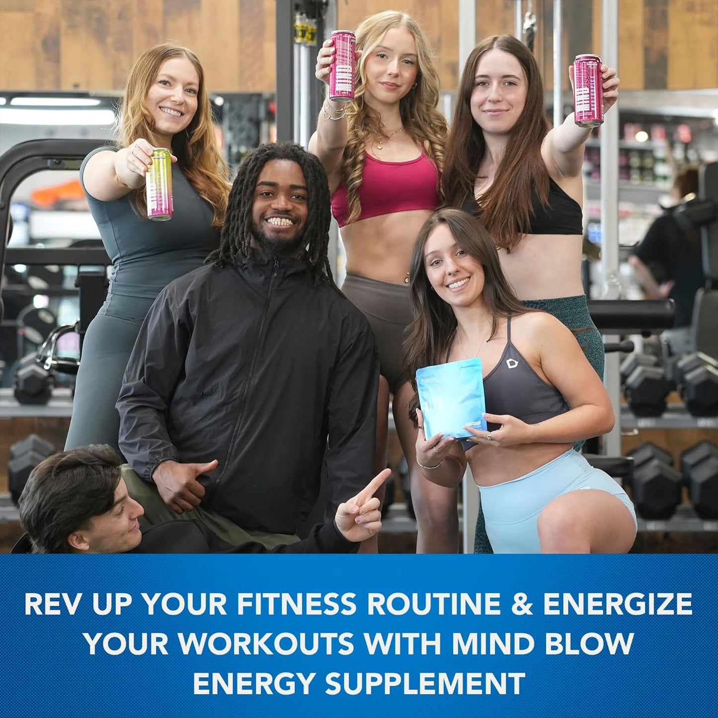 Mind-Boosting Nootropic Brain Supplement with Caffeine, L-Tyrosine, Teacrine & Alpha GPC - Energy, Focus & Mood Enhancer for Gamers, Gym Enthusiasts, Students & Entrepreneurs - 30 Servings (Blue Raspberry)