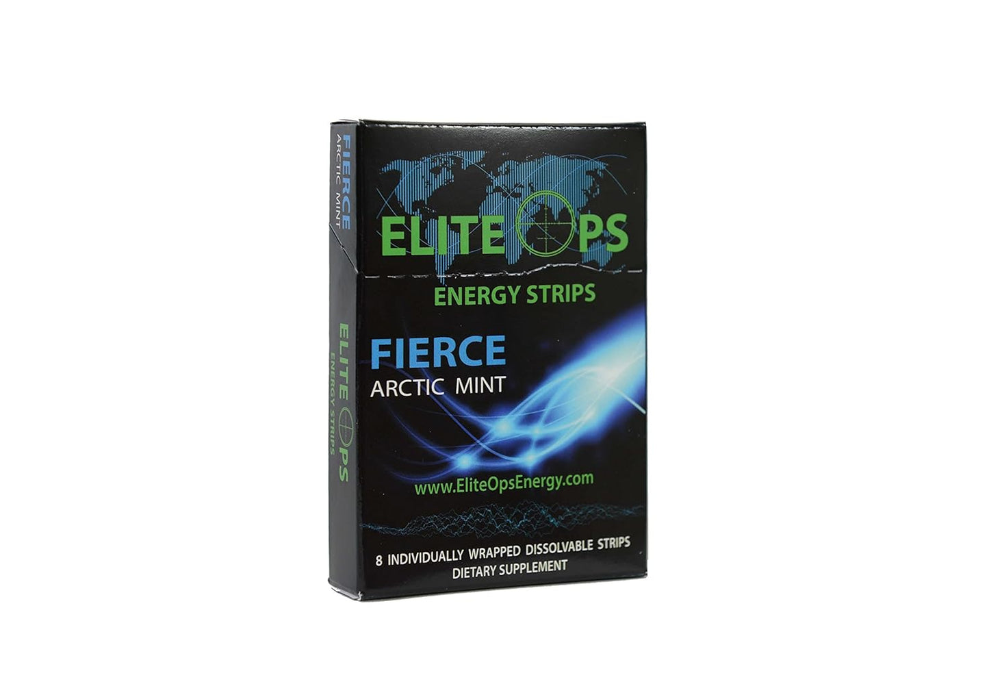 Mint Elite Ops Energy Strips - 8 Count Pack for Quick Energy Boosts