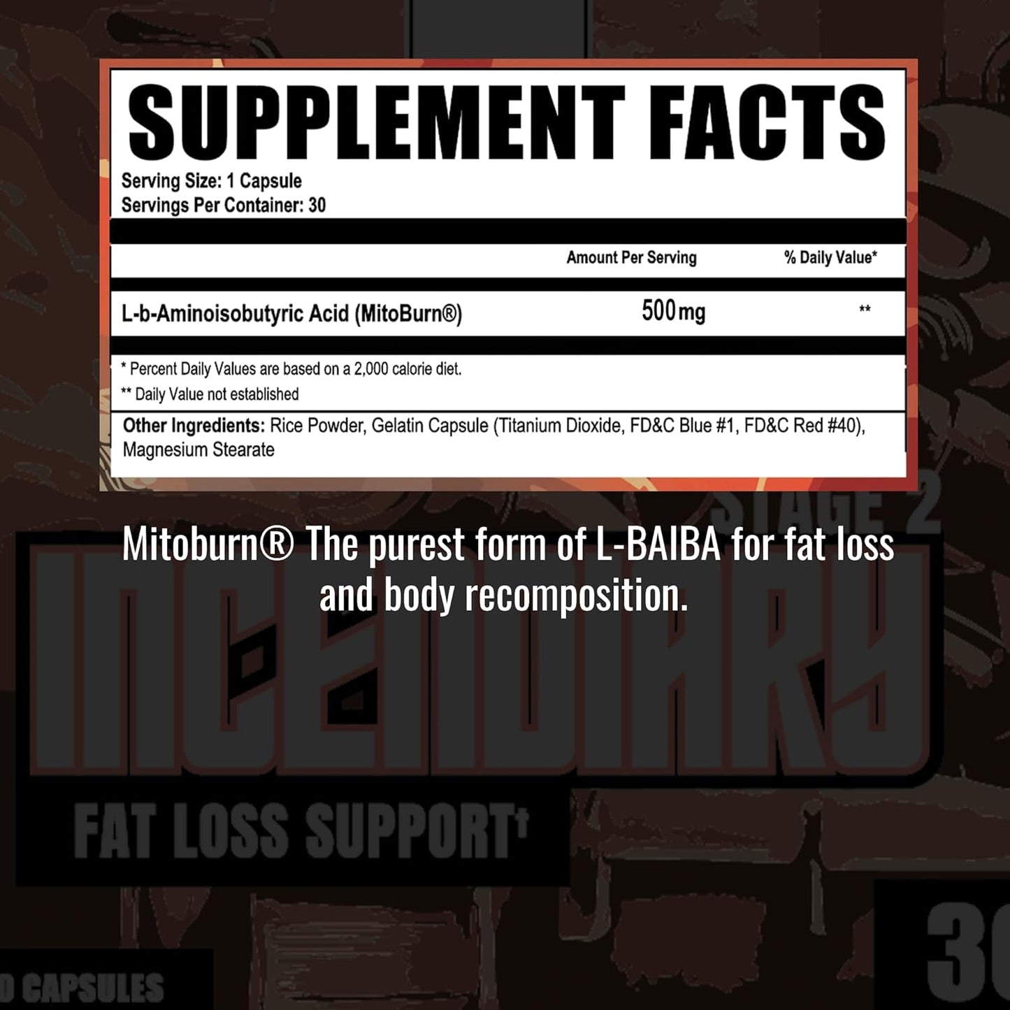 MitoBurn® Slimming Formula Pills - Boost Energy, Suppress Appetite, Enhance Workout Performance - Keto-Friendly - 30 Capsules