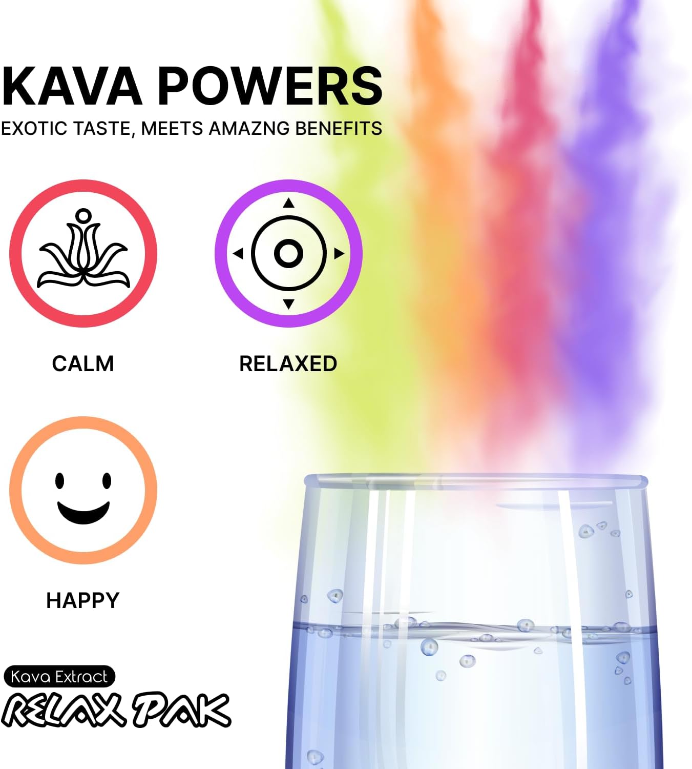 Mitra9 Variety Pack Kava Extract Powder Packets - Plant Based Mood Enhancer for Natural Calm & Clarity - Single-Serving Stick (10)