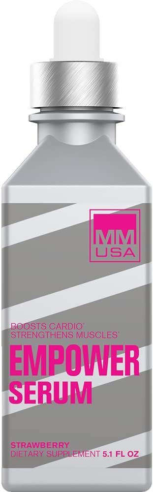 MMUSA Women's Lean Muscle Strength Pre-Workout with Energy Boost - Burn Fat Faster, Strengthen Core, Increase Endurance - Strawberry Flavor