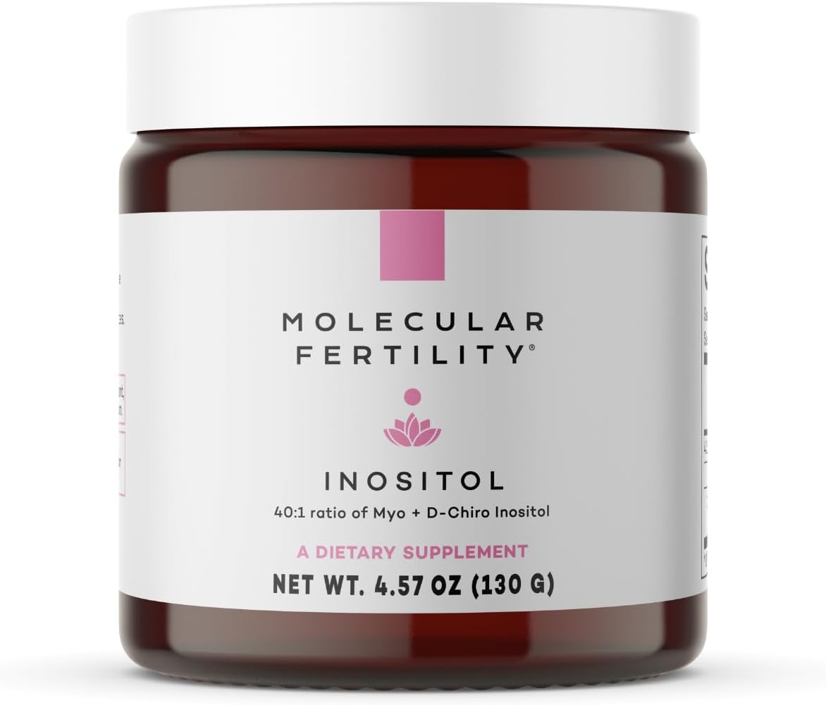 Molecular Fertility Inositol Supplement | Myo & D-Chiro Inositol 40:1 Ratio | 60 Servings, 30 Day Supply