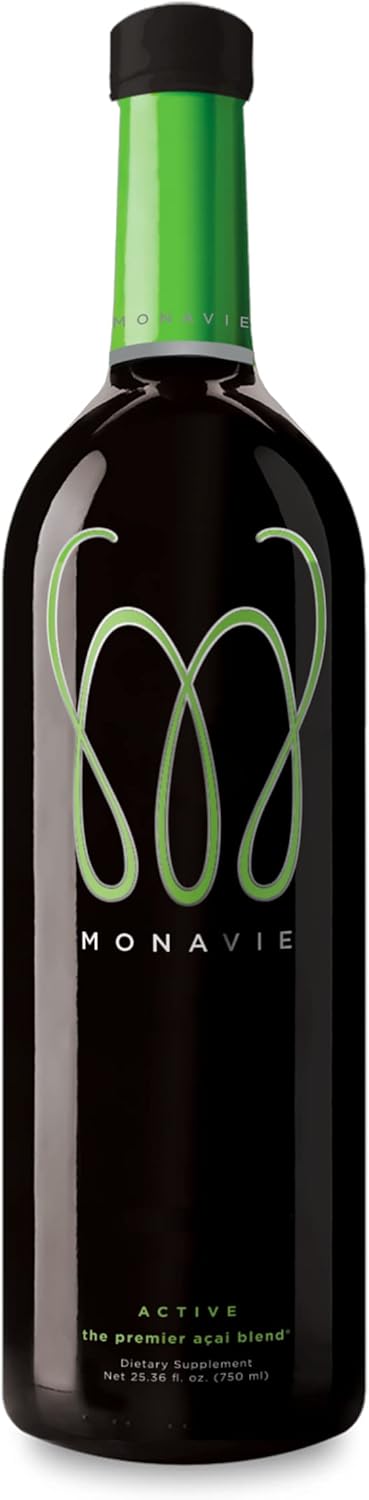 Monavie Active Juice Blend - 25.3oz Bottle - Premium Acai Beverage with Natural Antioxidants - Delicious & Refreshing