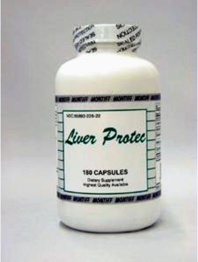 Montiff Liver Protec Capsules - 180 Count - Liver Health Support Supplement