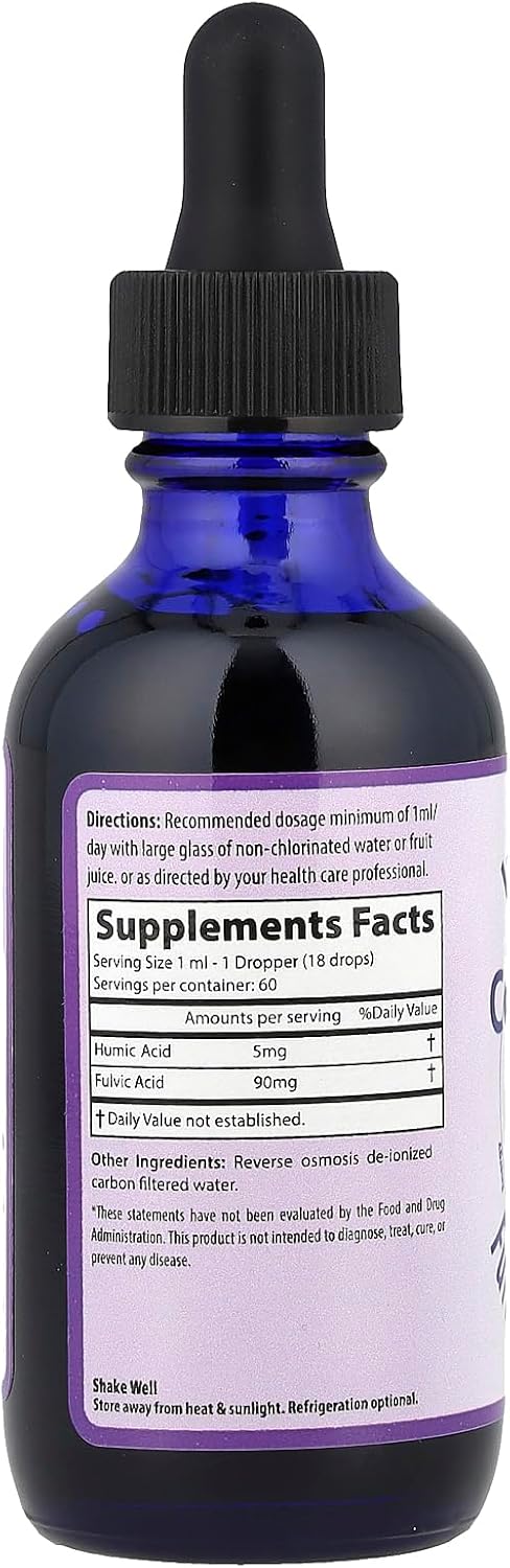 Morningstar Minerals Inner Vitality Fulvic/Humic Minerals Concentrate - 2 fl oz