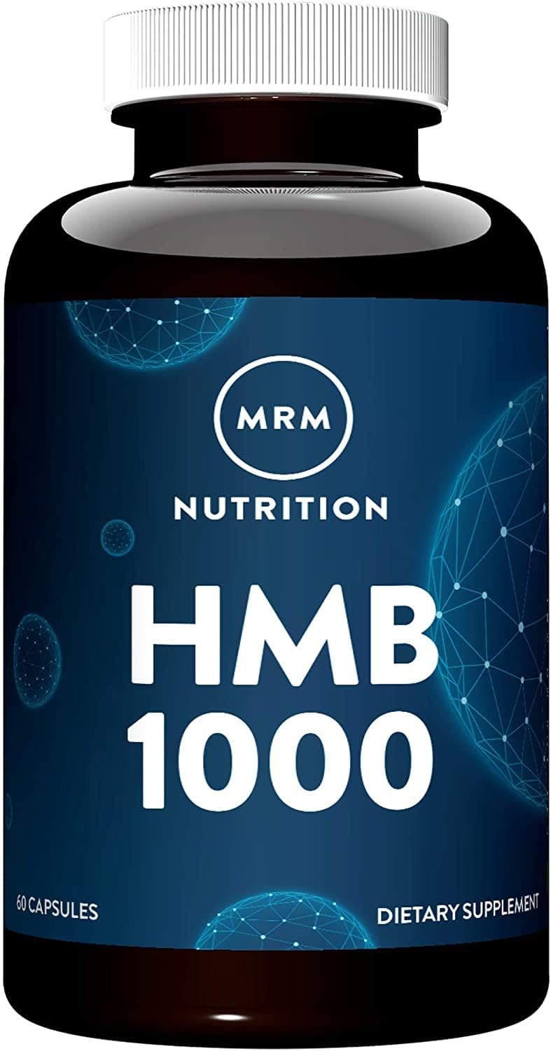 MRM HMB 1000mg Capsules for Muscle Maintenance - 60 Count