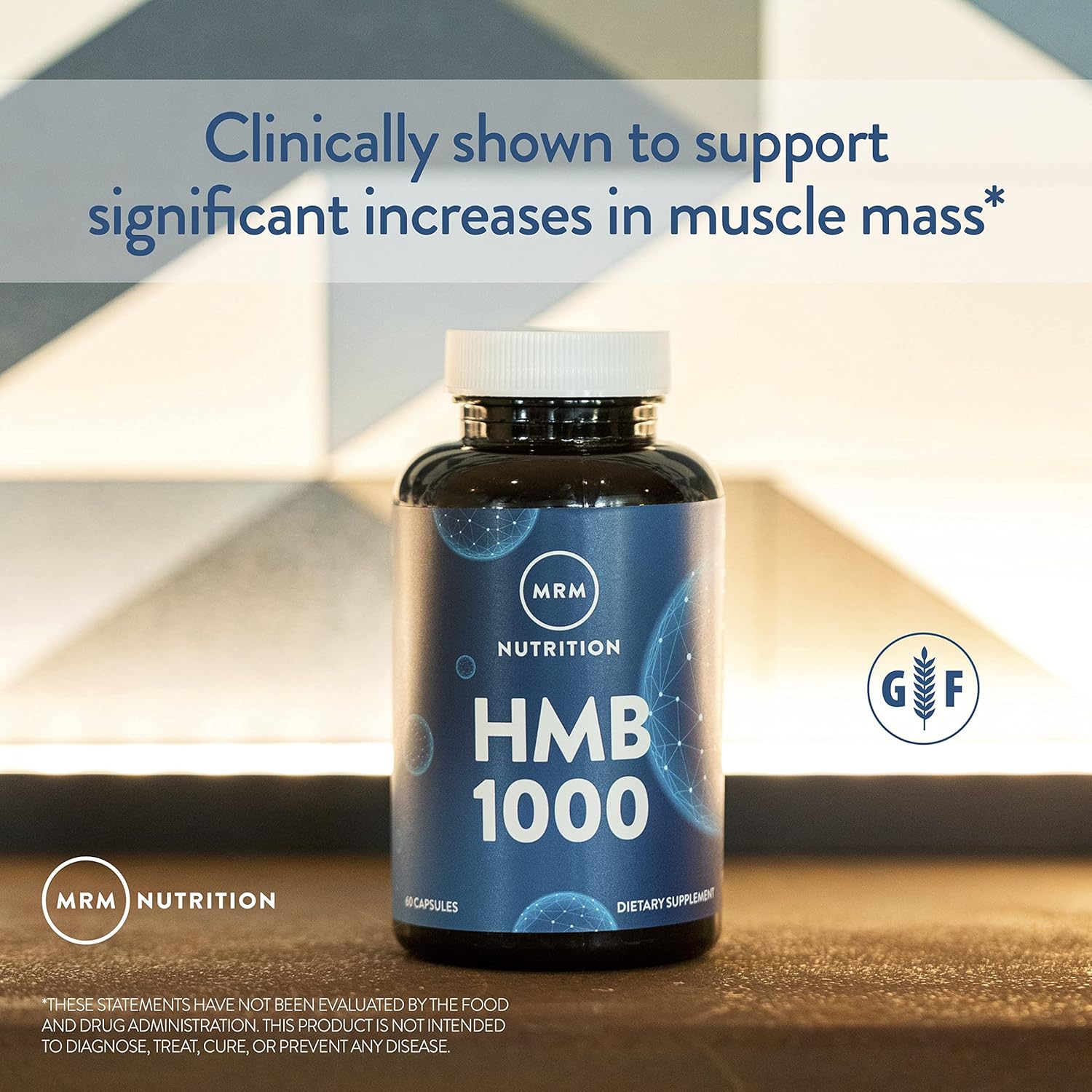 MRM HMB 1000mg Capsules for Muscle Maintenance - 60 Count