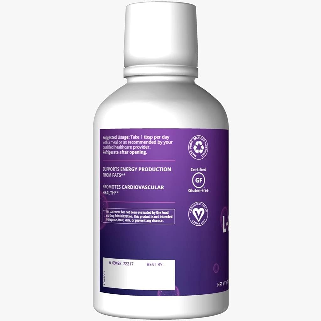 MRM Nutrition CoQ-10 L-Carnitine Liquid Supplement - Orange-Vanilla Flavor - Boost Energy & Antioxidants - 32 Servings - BoostGo Australia
