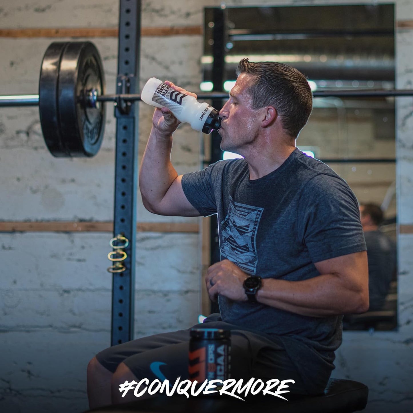 MTN OPS BCAA 2:1:1 Amino Acids Powder - Strawberry Dragonfruit Flavor, Zero Sugar, Gluten-Free - 30 Servings