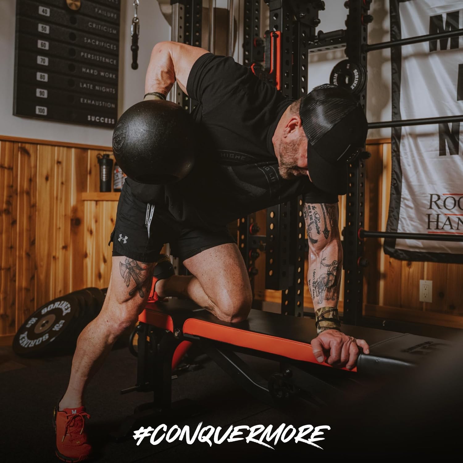 MTN OPS BCAA Powder Tropical Punch Flavor, Cameron Hanes Keep Hammering Series - Zero Sugar, Gluten Free, 30-Serving Tub for Muscle Recovery