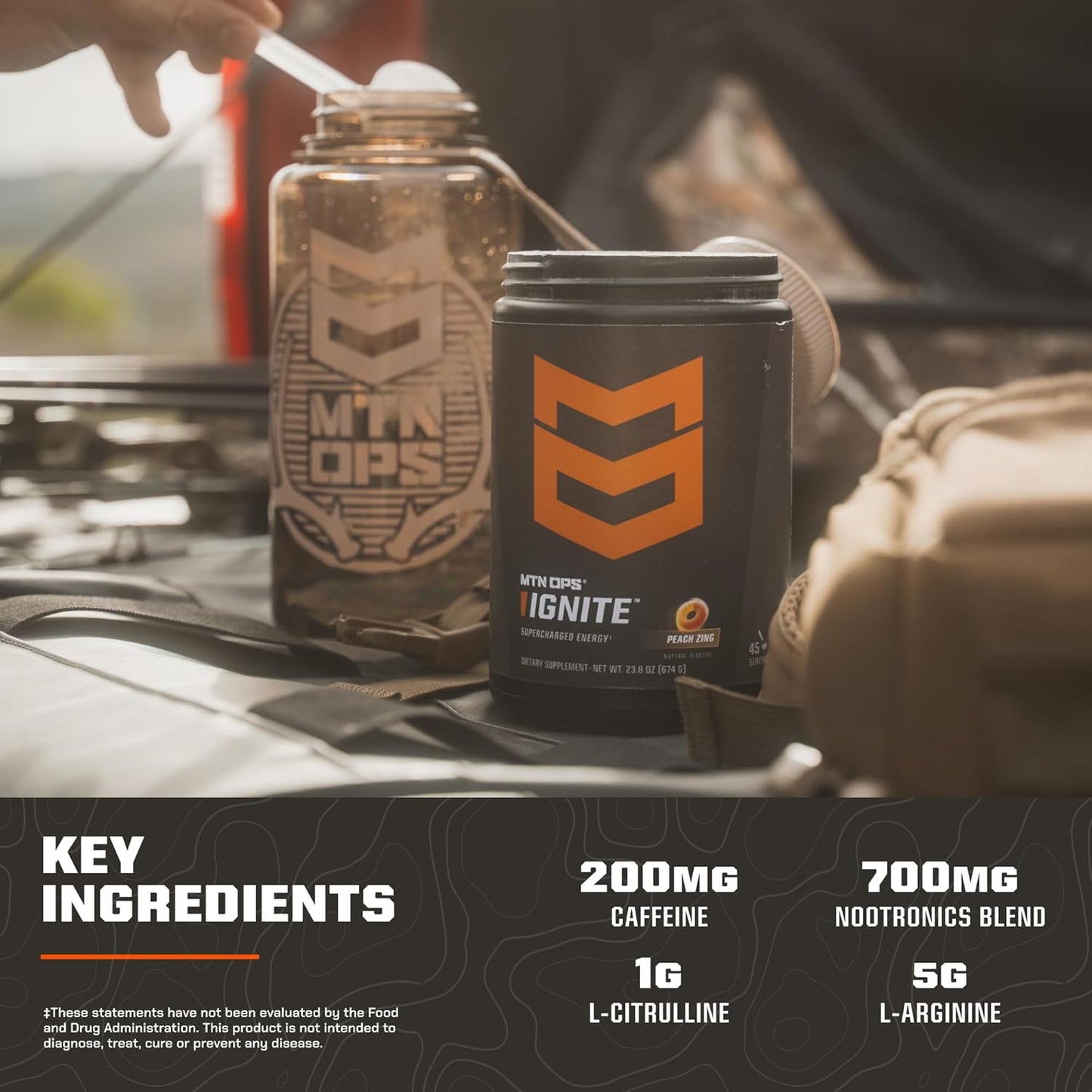MTN OPS Citrus Bliss Ignite and Lemonade Hydrate Bundle for Energy and Hydration