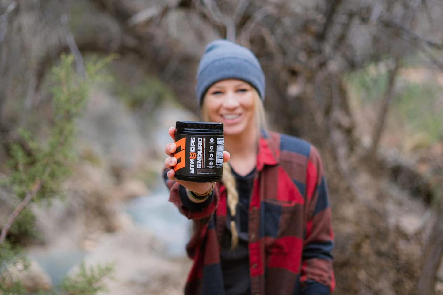 MTN OPS Enduro Nitric Oxide Supplement & Stim-Free Pre Workout - Black Cherry - 30 Servings