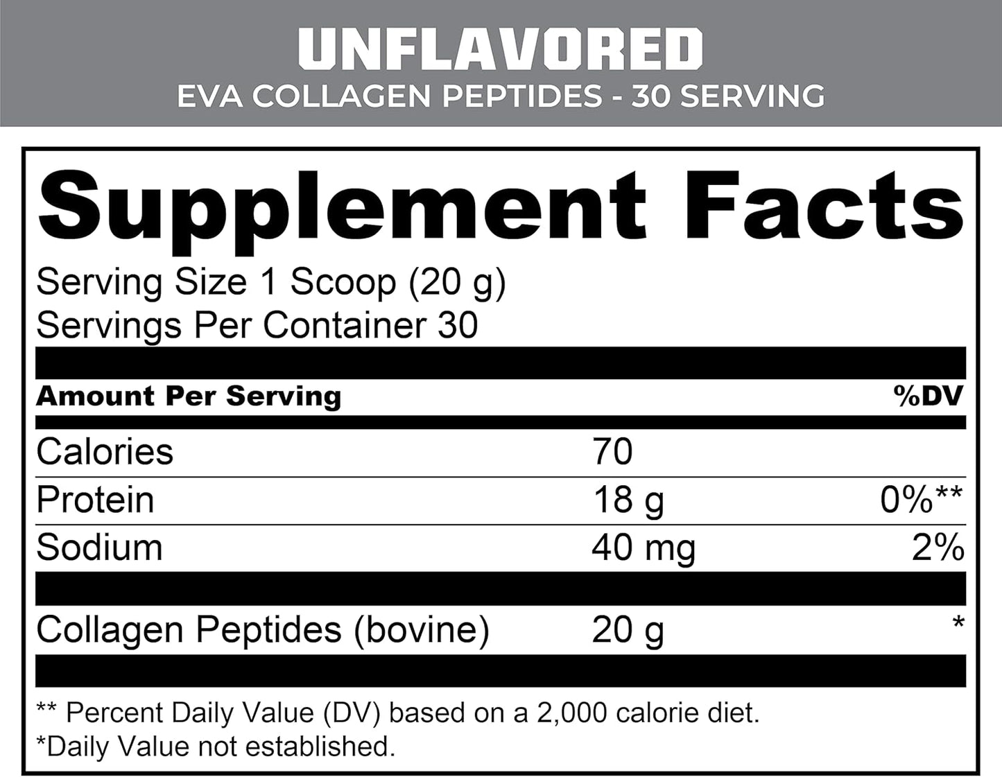 MTN OPS Eva Shockey Collagen Peptide Protein Powder - 20 Servings, 21.2 oz
