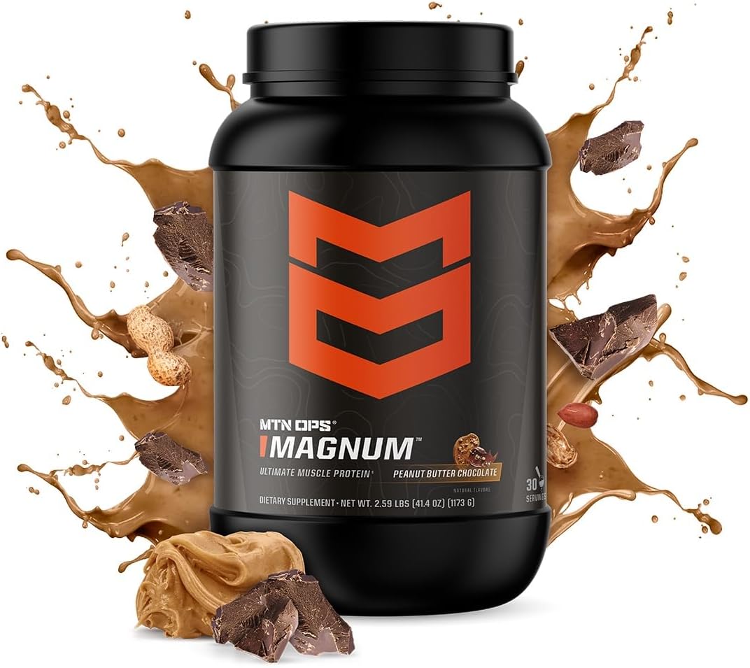 MTN OPS Magnum Peanut Butter Chocolate Whey Isolate Protein Powder - 32 Servings