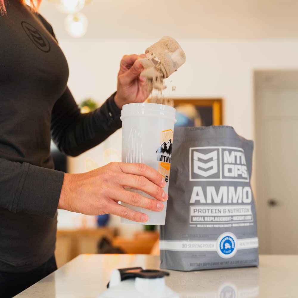 MTN OPS Vanilla Ammo Protein Meal Replacement Powder - 28 Servings