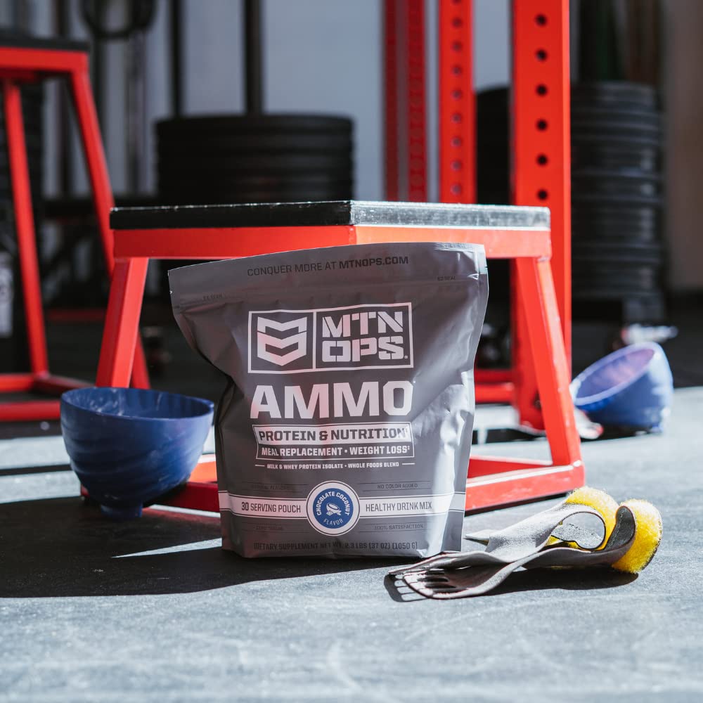 MTN OPS Vanilla Ammo Protein Meal Replacement Powder - 28 Servings
