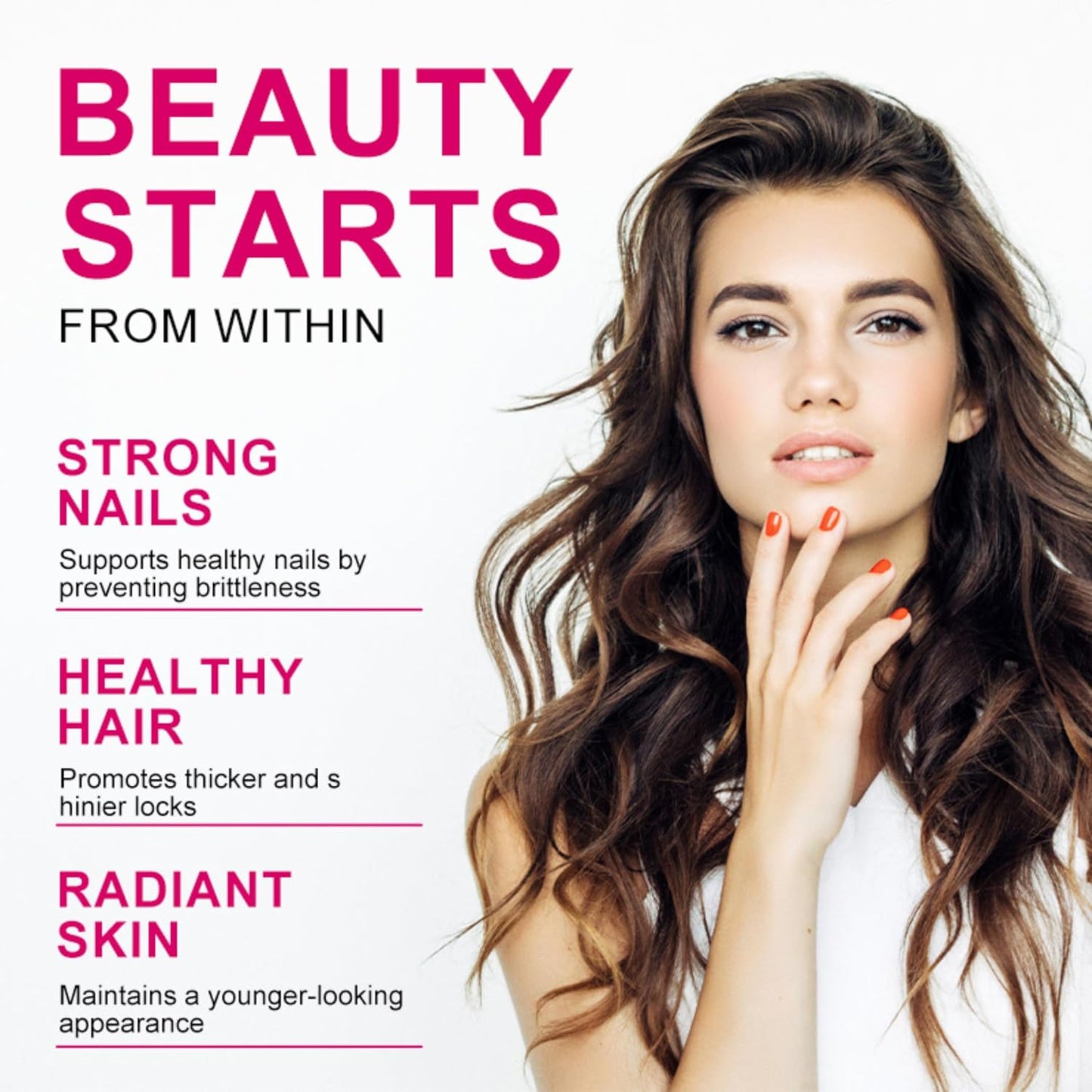 Multi Collagen Complex with Biotin, Vitamin C for Hair, Skin, Nail Support - 120 Capsules, 60 Day Supply