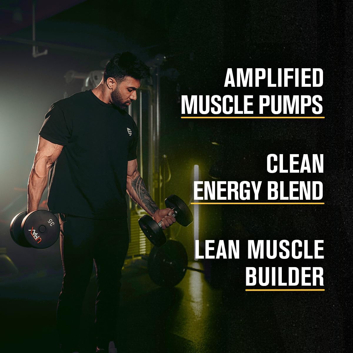 Muscle-Building Combo: Jacked Factory Nitrosurge Pre Workout with Creatine + Creatine Monohydrate Powder (30 Servings Each)