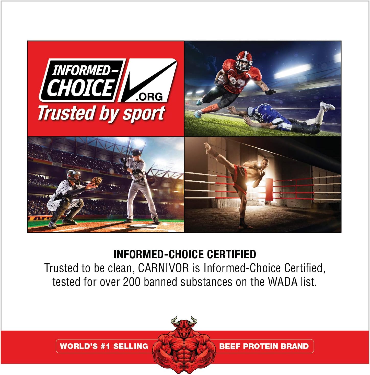 MuscleMeds Carnivor Beef Protein Isolate Powder, Fruit Punch Flavor, 4 lb - High-Quality Protein Supplement