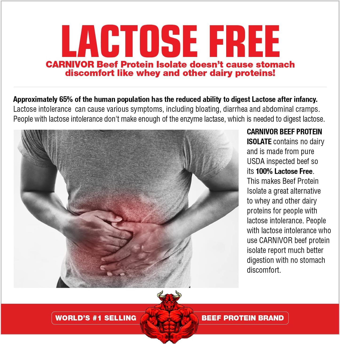 MuscleMeds Carnivor Mass Anabolic Beef Protein Gainer, Chocolate Fudge Flavor, 10.4 lbs, Brown Color