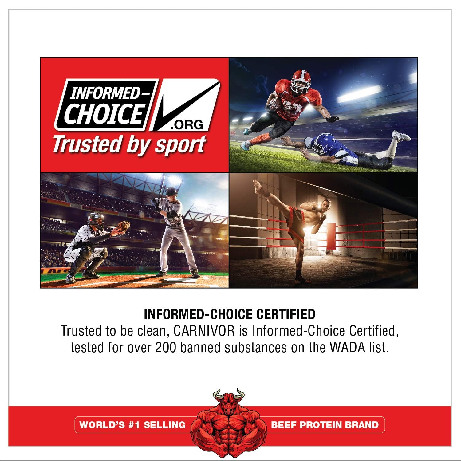 MuscleMeds Carnivor Vanilla Caramel Protein Powder 1.95 lb - Light Brown