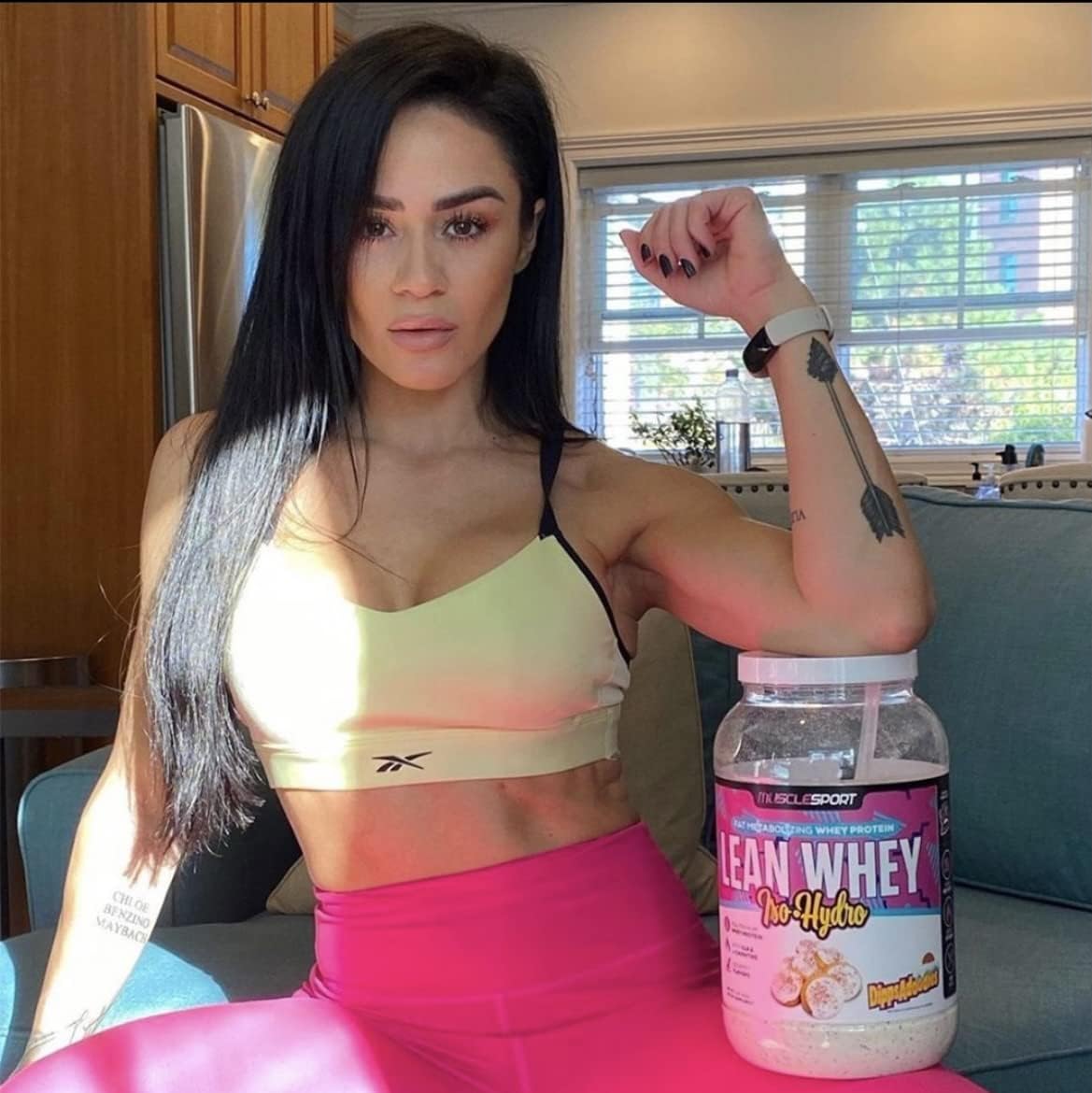 Musclesport Lean Whey Revolution™ Protein Powder - Whey Protein Isolate - Low Calorie, Low Carb, Low Fat - 25g Protein per Scoop - Dippsadoodles Flavor - 2lb Jar