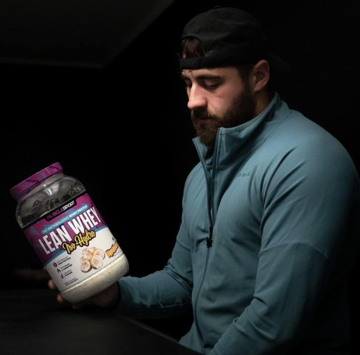 Musclesport Lean Whey Revolution™ Protein Powder - Whey Protein Isolate - Low Calorie, Low Carb, Low Fat - 25g Protein per Scoop - Dippsadoodles Flavor - 2lb Jar