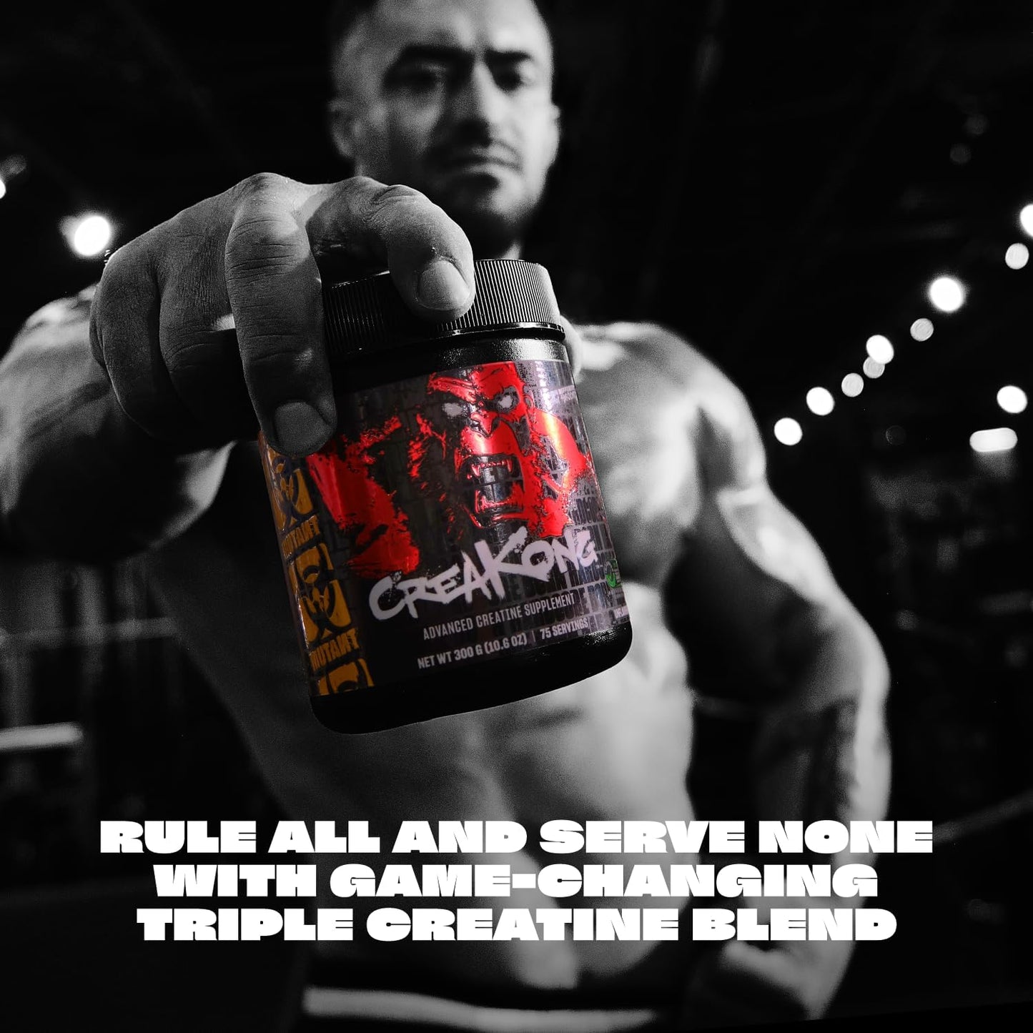 Mutant Creakong: Premium Creatine Supplement with Workout Boost Absorption Accelerator - 2.2 lbs