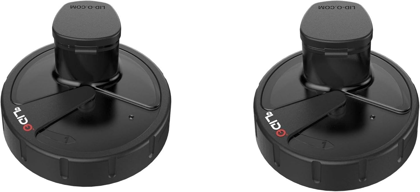 Mylido Medium and Large Protein Dispenser Set - Convenient Storage Solution