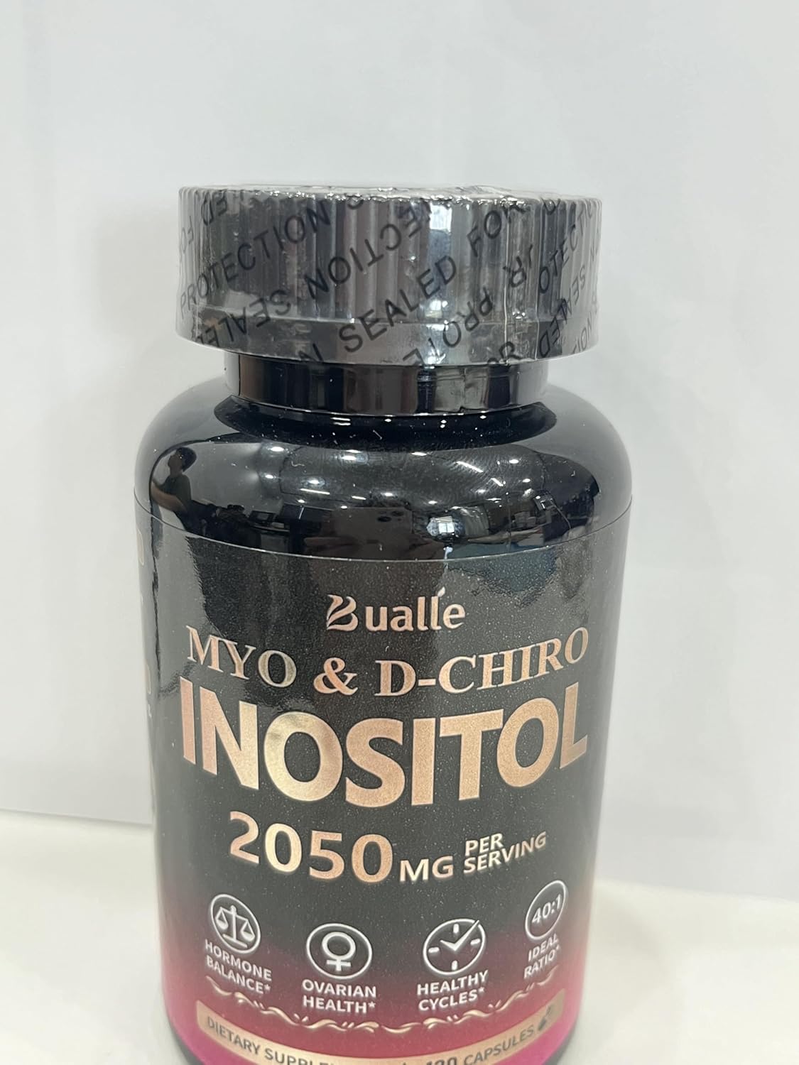 Myo-Inositol & D-Chiro Inositol Supplement 40:1 for Women's Hormone Balance