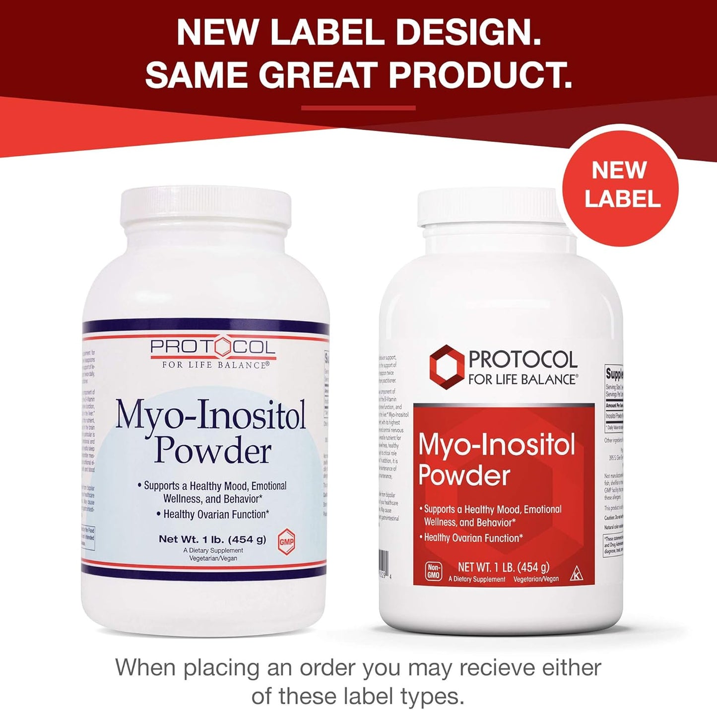 Myo-Inositol Powder - Promotes Healthy Mood, Emotional Wellness, and Ovarian Function - Energy Boost and Sleep Support - 1lb (454g)