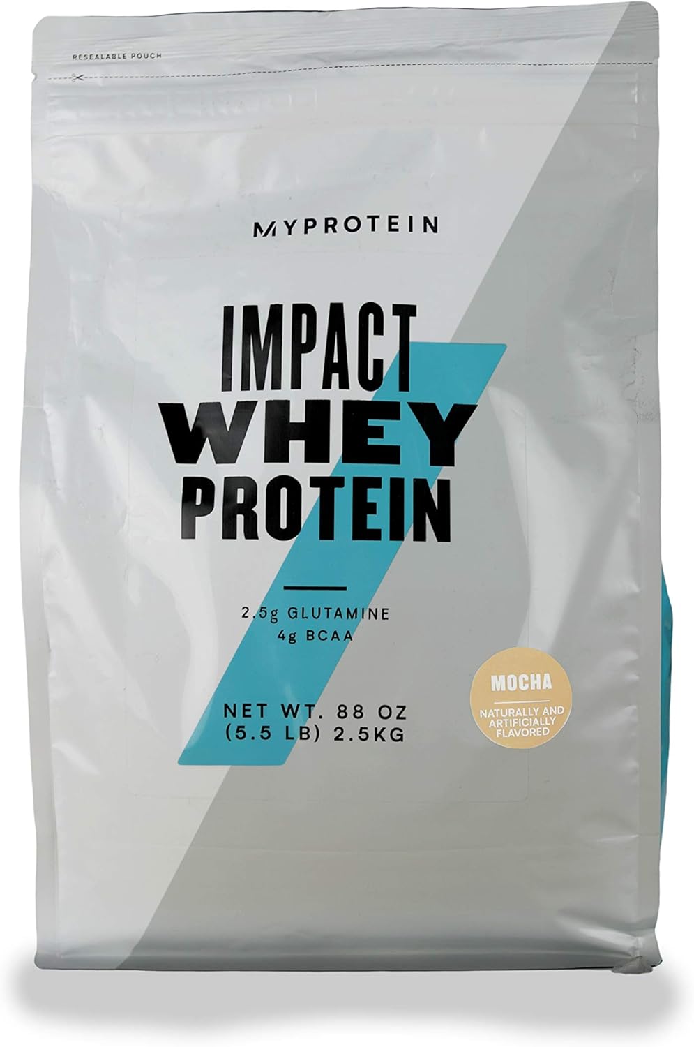 Myprotein Impact Whey Isolate Mocha Protein Powder - 5.5 lbs - Daily Protein Drink Mix for Superior Performance - BoostGo Australia