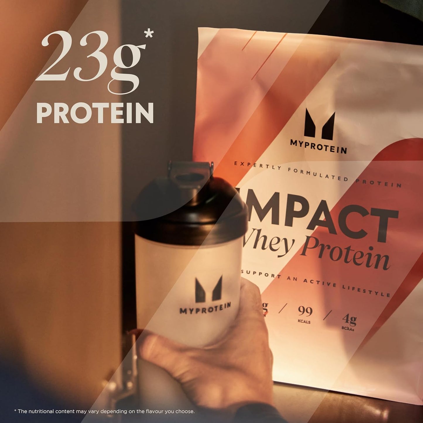 Myprotein Impact Whey Protein Powder, Chocolate Milkshake Flavor, 2.2 Lbs - 30 Servings, 22g Protein & 5g BCAA Per Serving, Muscle Strength & Recovery, Gluten Free - BoostGo Australia
