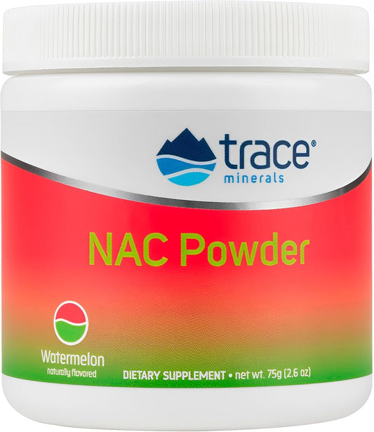 NAC Powder 600mg - Antioxidant Support for Immune & Respiratory Health - Boost Glutathione Production - Watermelon Flavor - 30 Servings