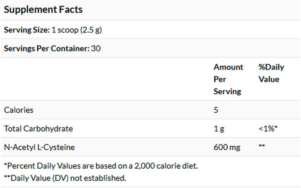 NAC Powder 600mg - Antioxidant Support for Immune & Respiratory Health - Boost Glutathione Production - Watermelon Flavor - 30 Servings