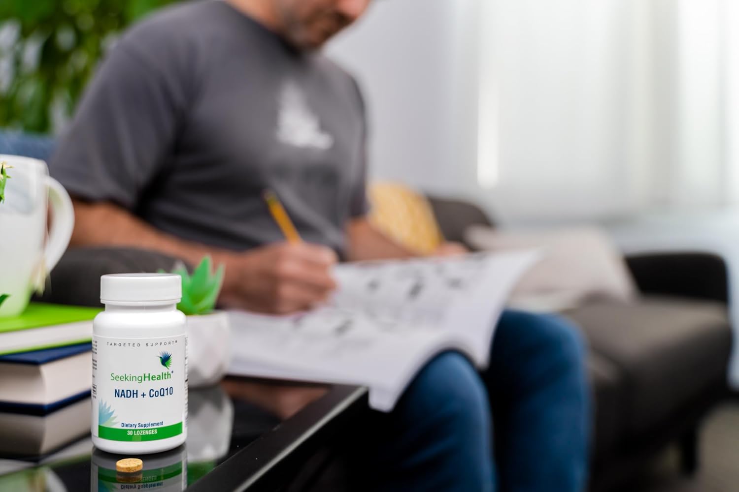 NADH-Coq-LOZ-A Memory & Aging Support Supplement with Niacin - 30 Lozenges