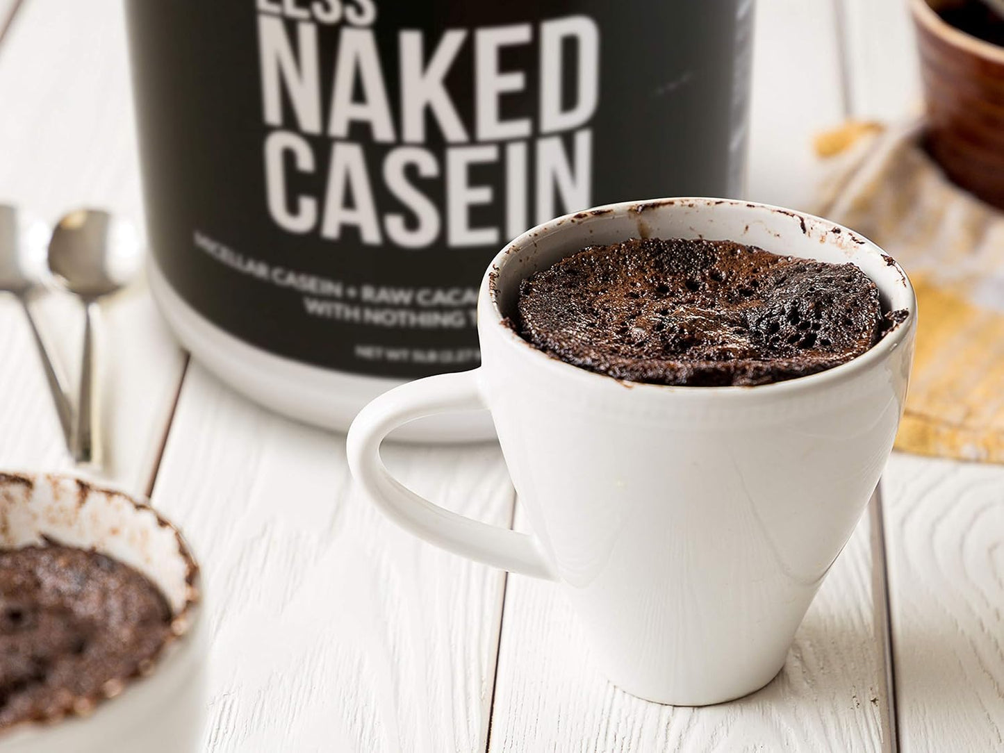 Naked Casein Protein Powder - 1lb Micellar Casein for Muscle Growth & Recovery - Bulk GMO-Free, Gluten-Free, Soy-Free, Preservative-Free - 15 Servings