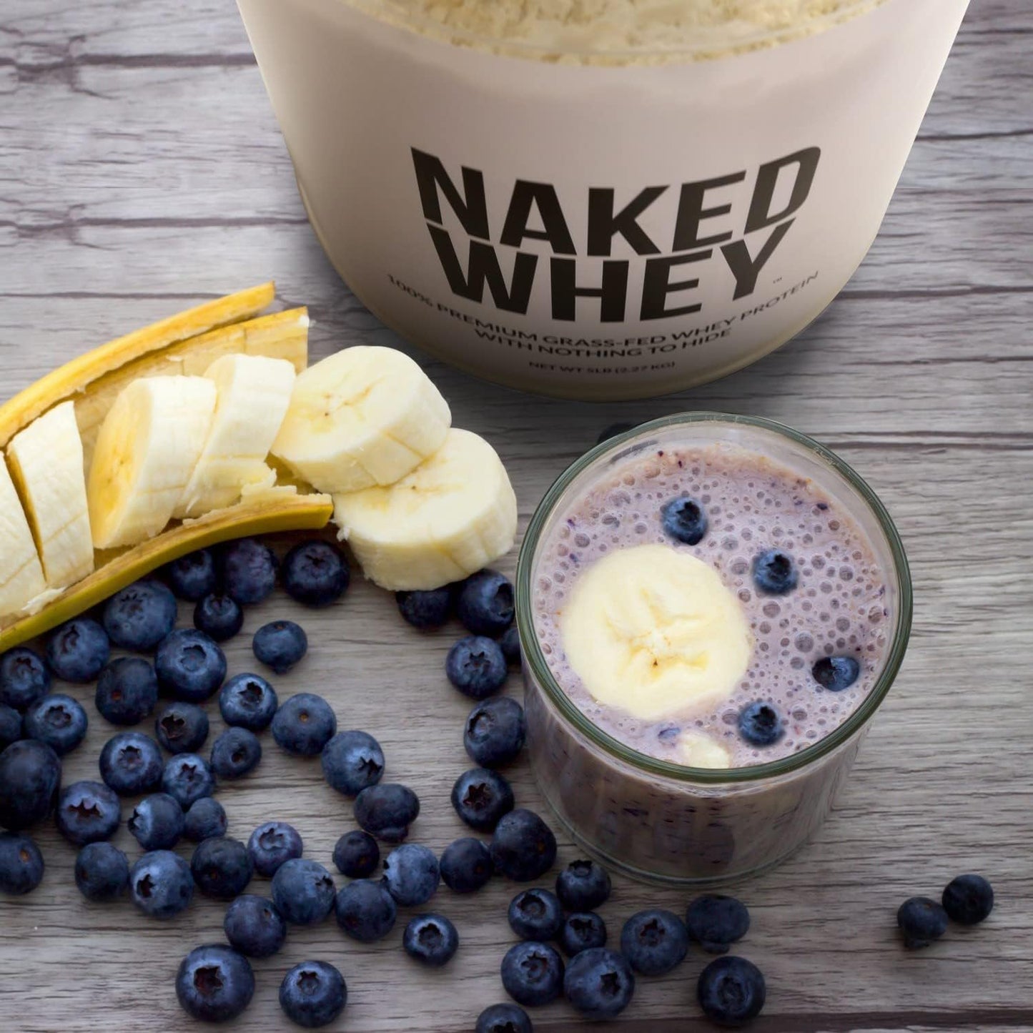 Naked Nutrition Whey Protein Sample Pack - Unflavored, Chocolate, Vanilla - 3 Pack