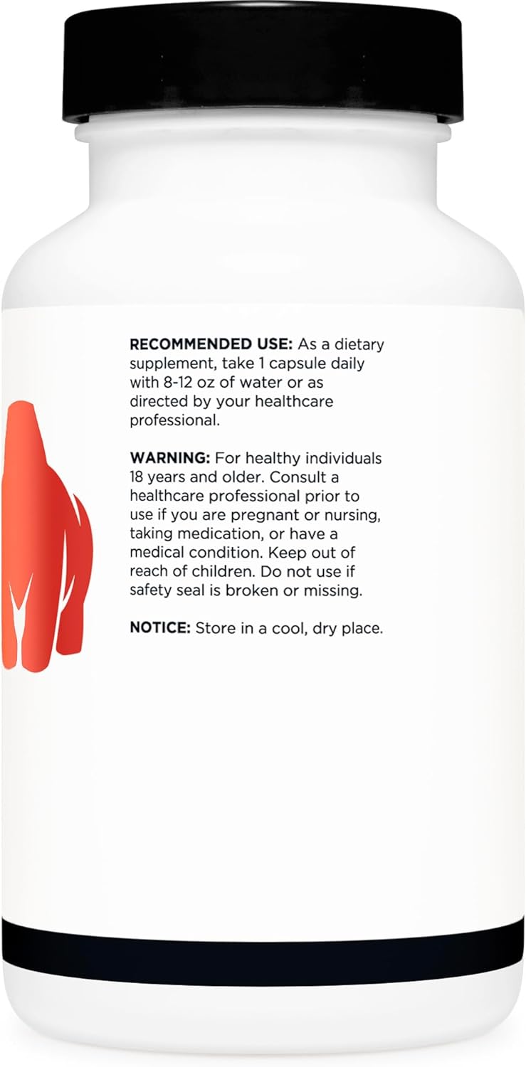 NALT Capsules - 120 Servings of Primal N-Acetyl L-Tyrosine (350mg) - Gluten Free & Non-GMO Amino Acid Supplement