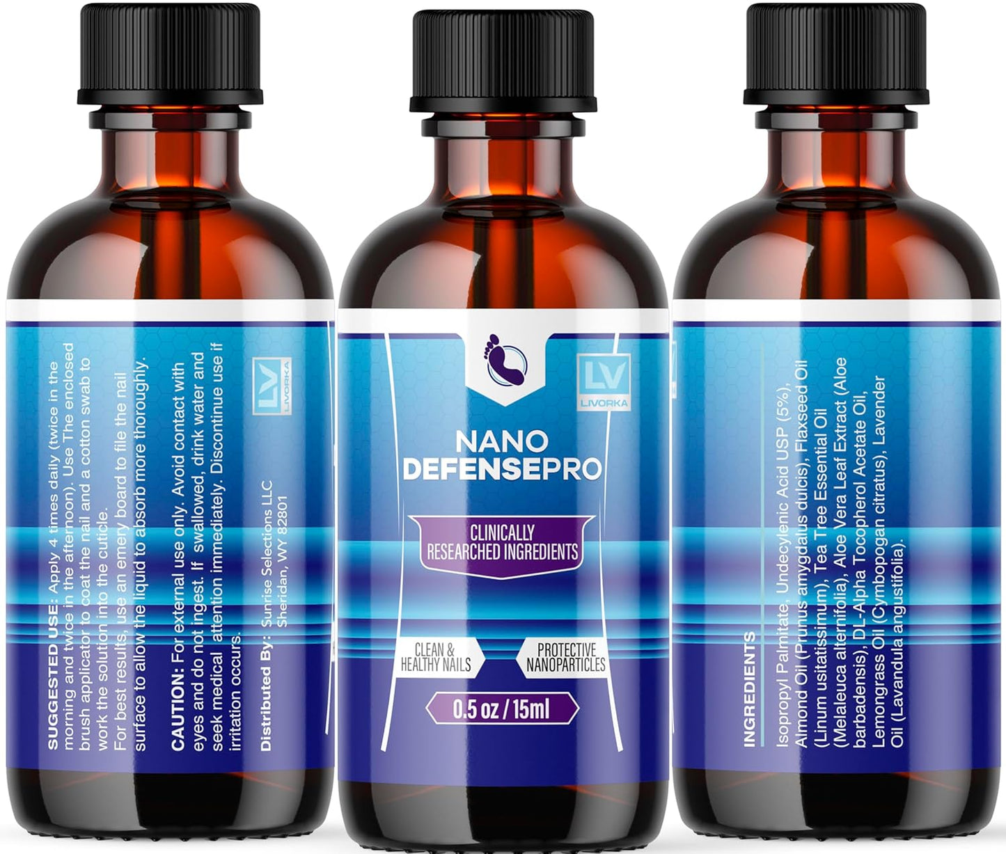Nano Defense Pro Drops - 2 Bottle Pack for 60 Days of Protection