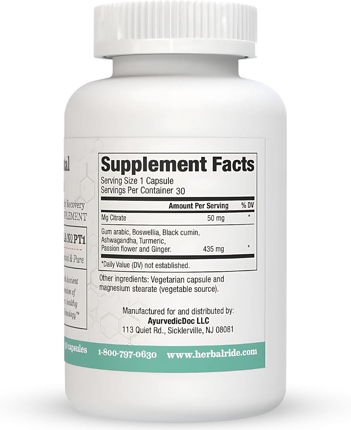 Nano Meda® Ayurvedic Postnatal Care Capsules - Natural Recovery & Strength for New Moms | Ashwagandha, Curcumin, Vitamin D3 | Post-Pregnancy Support for Pain Relief, Muscle Recovery & Mood Balance | 60 Count