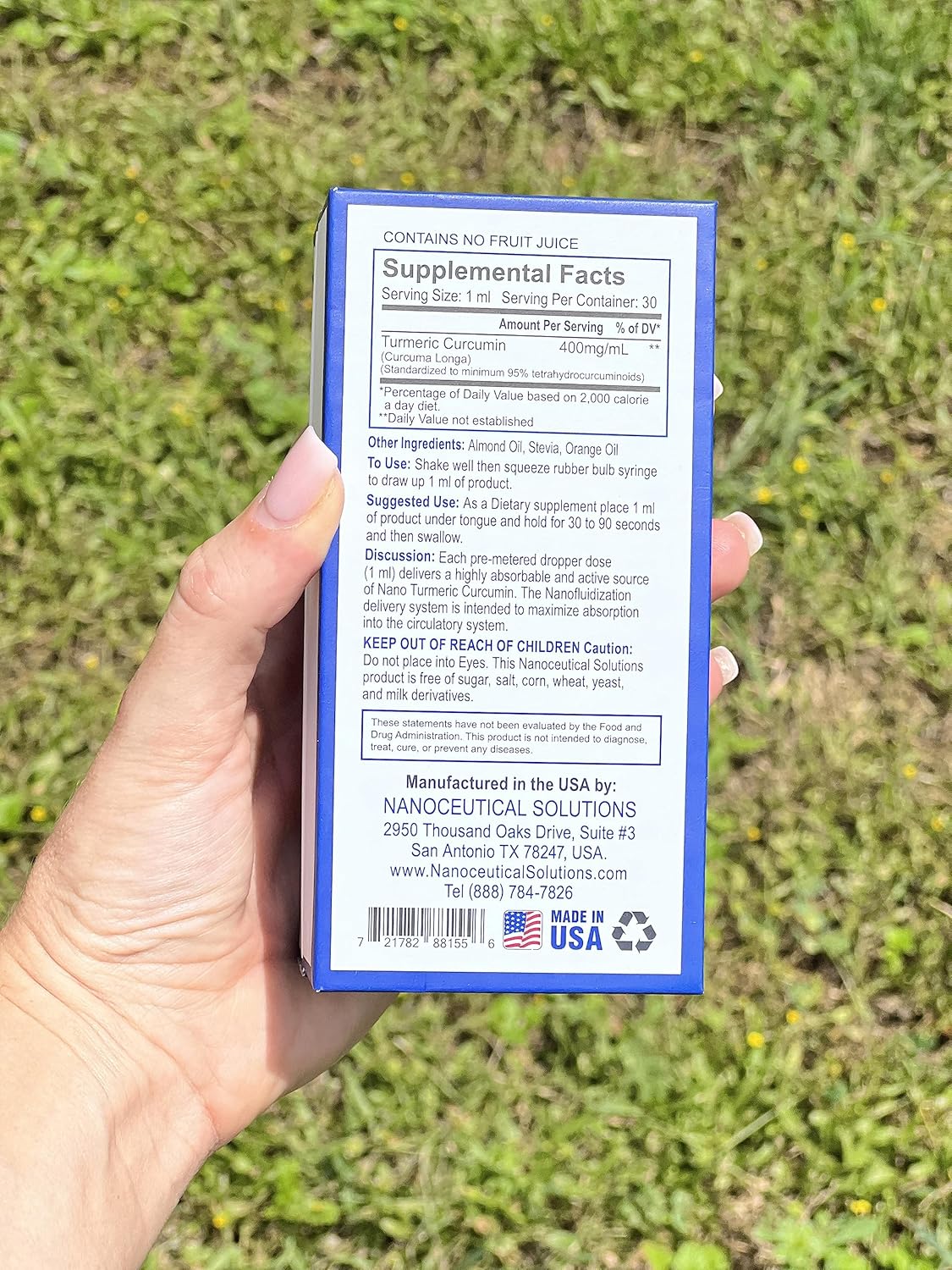 Nanoceutical Solutions Nano Turmeric Curcumin Drops - Organic Vegan Non-GMO Formula for Joint, Digestive, Liver & Heart Health - Highly Bioavailable Nano Particles for Rapid Absorption - 30 ml Bottle - BoostGo Australia