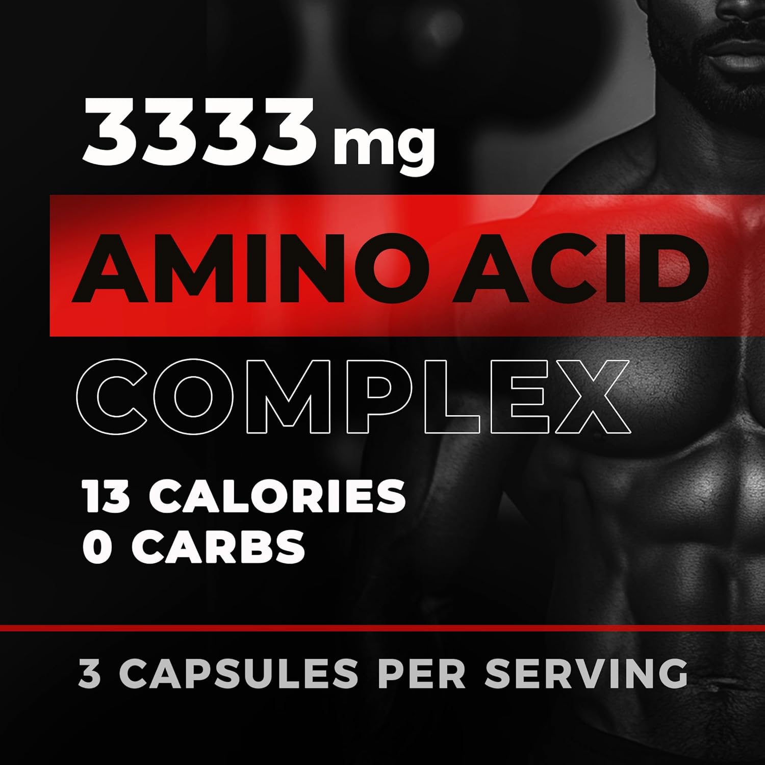 NAR LABS Real Amino Acid Complex - 333 Capsules for Muscle Recovery and Growth