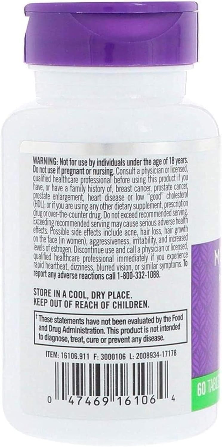 Natrol DHEA Tablets 50mg - 2 Pack, 60 Count Each