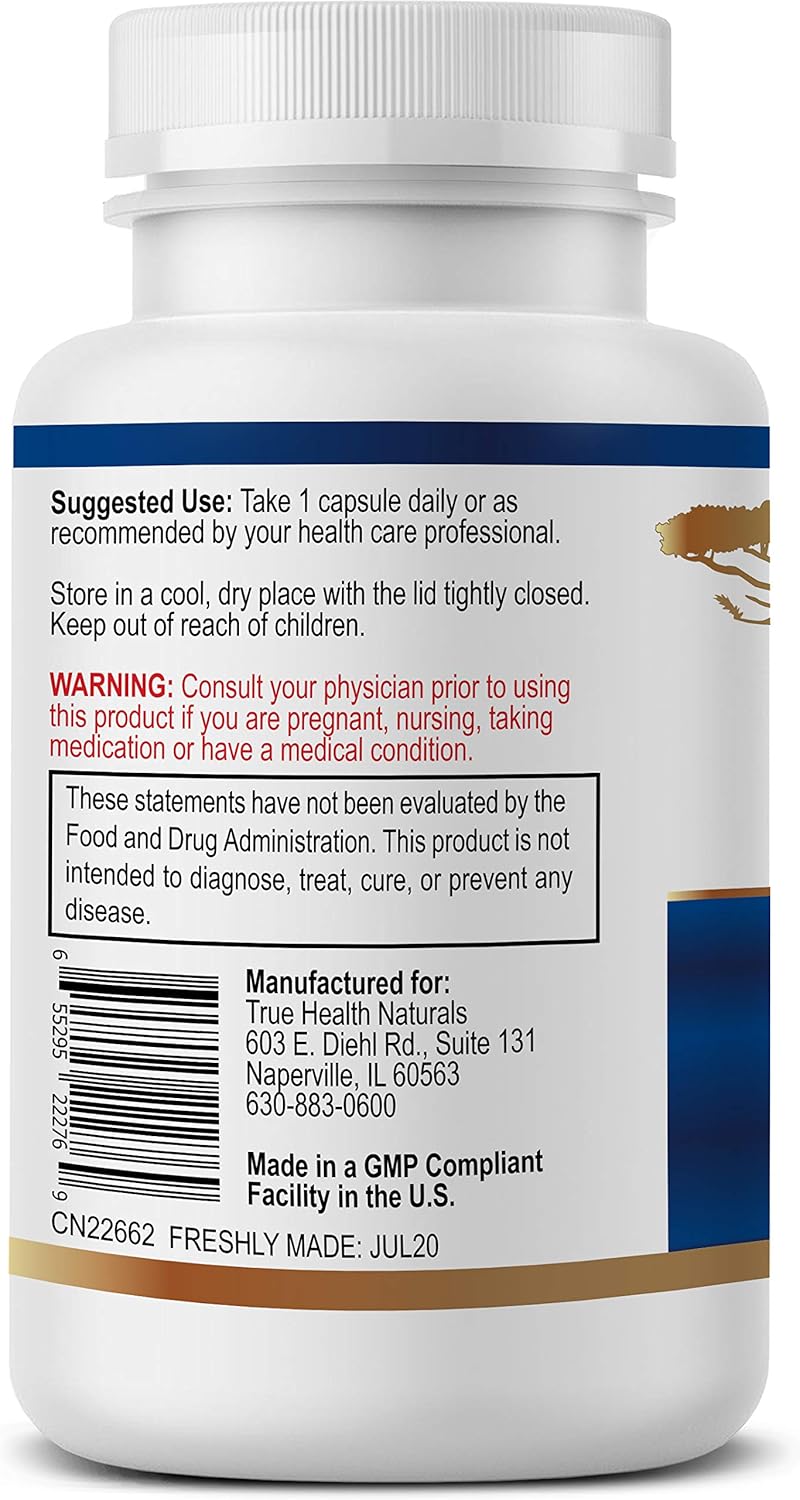 Natural Cogni-Calm Capsules for Neurological System Support and Nervous System Stability - 30 Count