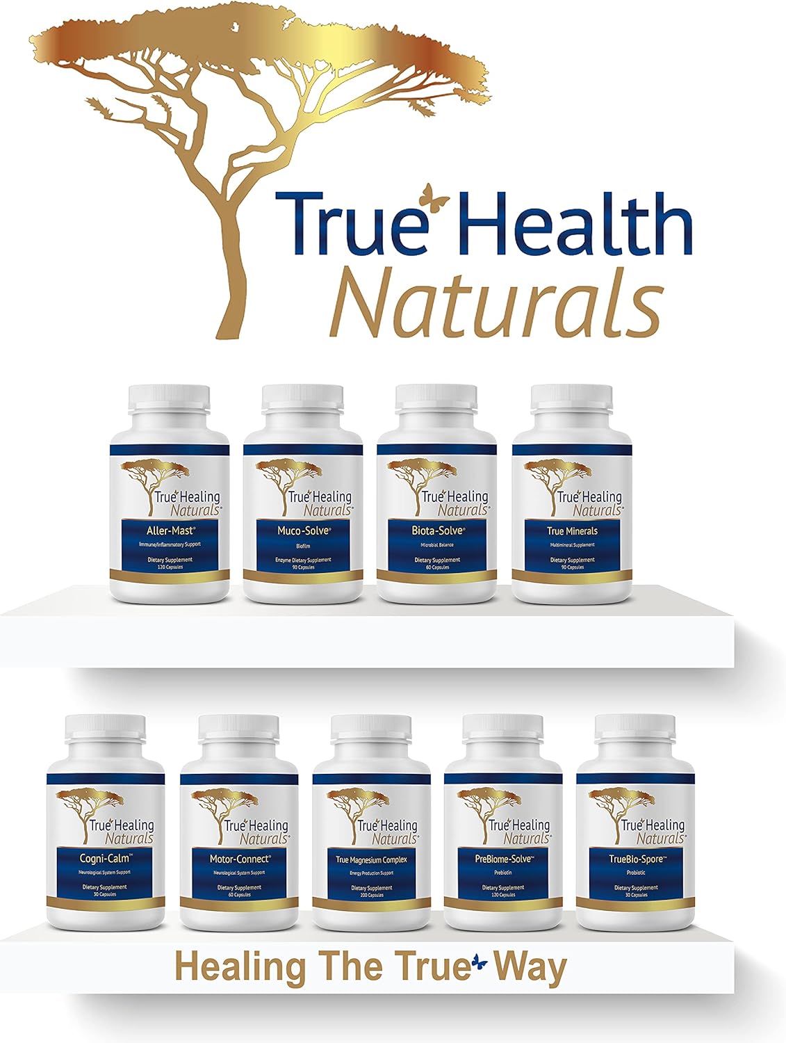 Natural Cogni-Calm Capsules for Neurological System Support and Nervous System Stability - 30 Count