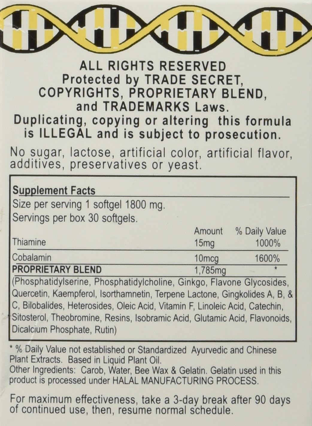 Natural Cognitive Enhancer for Improved Mental Clarity and Focus