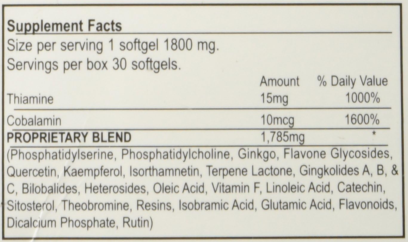 Natural Cognitive Enhancer for Improved Mental Clarity and Focus